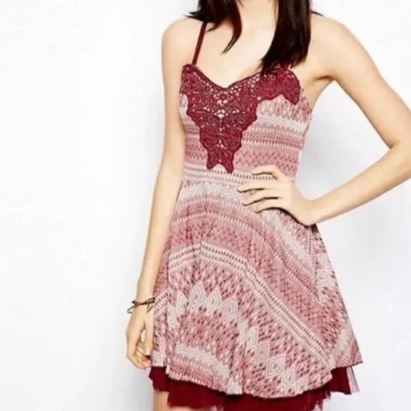 Free People Dresses & Skirts - Free People Twinkle and Twirl knit dress